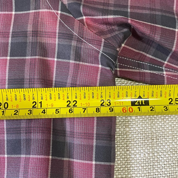 UNTUCKit Mens Red Check Cotton Wrinkle Free Lerman Casual Office Shirt- Sz-XL - Picture 13 of 16